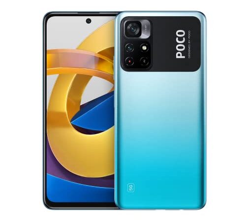 Xiaomi Poco M4 Pro 5G - Smartphone 64GB, 4GB RAM, Dual Sim, Azul