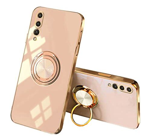 Carcasa compatible con Huawei P20 Pro, carcasa de silicona líquida, antigolpes, antiarañazos, protección ((Abricot, Huawei P20 Pro)