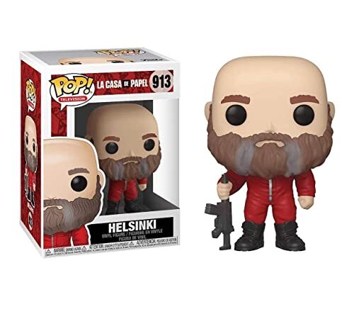 Funko - Pop! TV: La Casa de Papel - Helsinki Figura Coleccionable, Multicolour (44194)