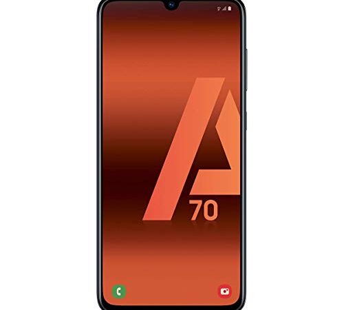 Samsung Galaxy A70 (128gb, Dual-SIM, pantalla de 6.7 " Full HD + Dynamic AMOLED, 4500 MaH), color negro [Versión española] (Reacondicionado)