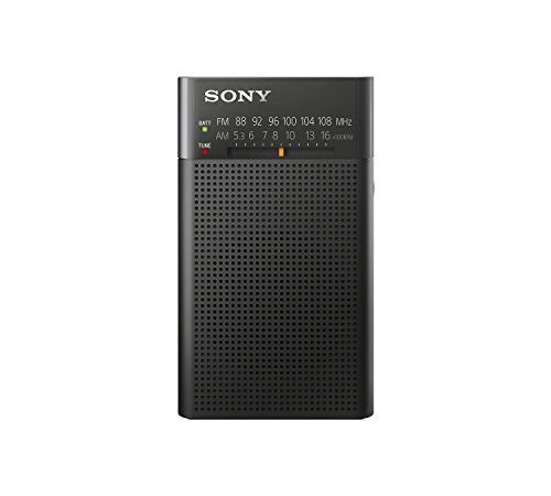 Sony ICF-P26 - Radio portátil (con altavoz y sintonizador AM/FM), negro