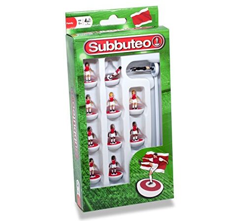 Subbuteo- Fútbol de Mesa, Color Rojo/Blanco (3445)