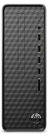 HP Slim Desktop S01-aF0054ns - Ordenador de Sobremesa (AMD Ryzen 3 3250U, 8 GB RAM, 256 GB SSD, AMD Radeon Graphics, Windows 11 Home), Negro