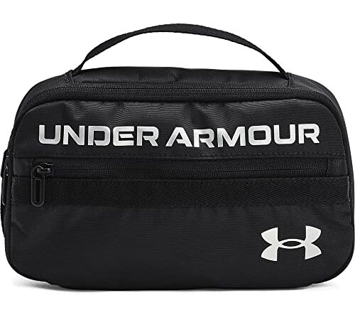 Under Armour Contiene Kit de Viaje, Unisex Adulto, Negro/Negro/Plateado Metálico (001), Talla única