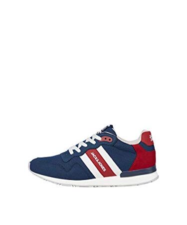 Jack & Jones NOS Jfwstellar Mesh Noos, Zapatillas Hombre, Azul (Majolica Blue), 42 EU