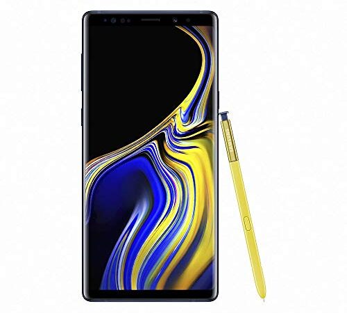 Samsung Galaxy Note9 - Smartphone libre de 6.4" (Android, 6 GB de RAM, cámara trasera 12 MP, frontal 8 MP, 128 GB), azul