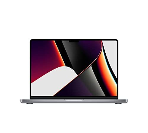 2021 Apple MacBook Pro (de 14 polegadas, Processador M1 Pro da Apple com CPU 10‑Core e GPU 16‑Core, 16 GB RAM, 1 TB SSD) - Cinzento sideral