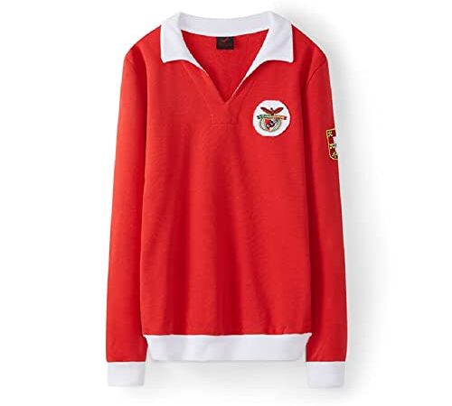 Benfica Eusébio Sl 60's, Sweatshirt Hombre, Red/white, S