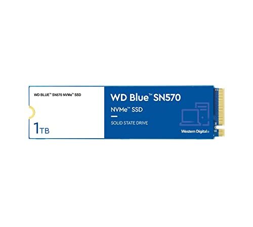 WD Blue SN570 1TB - NVMe SSD, hasta 3500MB/s en lectura