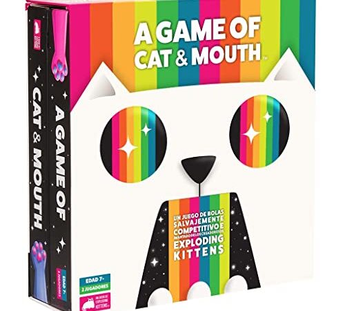 Exploding Kittens, Inc. A Game of Cat and Mouth - Juego de Mesa en Español, EKCM01ES
