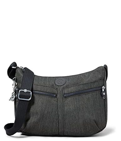 Kipling Izellah, Crossbody Mujer, Negro (black Peppery), Talla Única