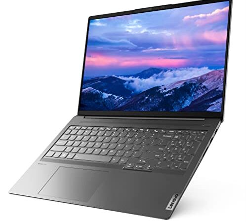 Lenovo IdeaPad 5 Pro Gen 6 - Portátil 16" WQXGA (AMD Ryzen 5 5600H, 8GB RAM, 512GB SSD, NVIDIA GeForce GTX 1650-4GB, Windows 11 Pro) Gris - Teclado QWERTY Portugués