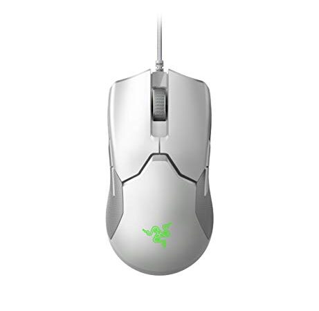 Razer Viper - Light Esports Gaming Mouse (mouse ligero ambidiestro para jugadores con 69 g de peso, cable Speedflex, sensor óptico 5G, memoria DPI integrada e iluminación RGB Chroma) Blanco