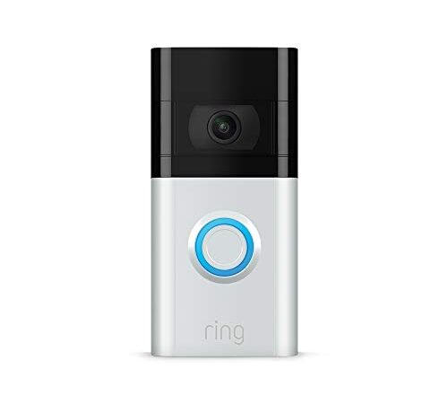 Ring Video Doorbell 3 de Amazon | Vídeo HD, detección de movimiento avanzada e instalación fácil | Incluye una prueba de 30 días gratis del plan Ring Protect