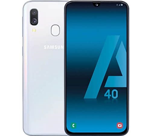 Samsung Galaxy A40 Dual SIM 64GB 4GB RAM SM-A405FN/DS Blanco SIM Free