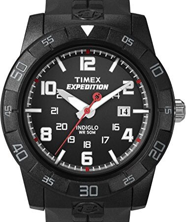 Timex Expedition T49831 - Reloj de Cuarzo para Hombres, Color Negro