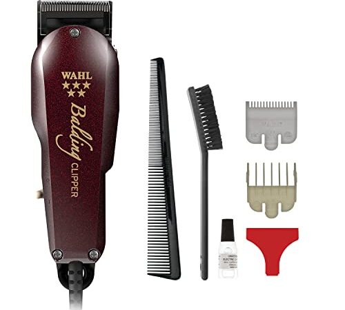 Wahl Balding Clipper 5 Star - Cortapelos, color rojo