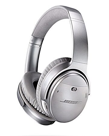 Bose QuietComfort 35 - Auriculares inalámbricos (reducción de Ruido, Bluetooth), Color Plata
