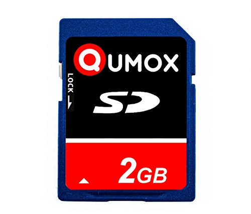 QUMOX 2GB Tarjeta SD Card para Camara teléfono móvil