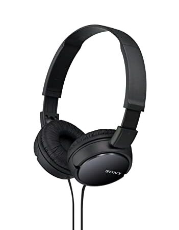 Sony MDR-ZX110 - Auriculares cerrados, negro