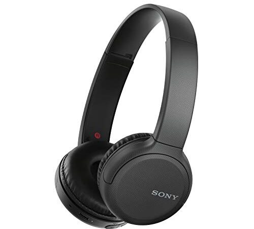 Sony WH-CH510 - Auriculares inalámbricos bluetooth de diadema con hasta 35 h de autonomía, negro