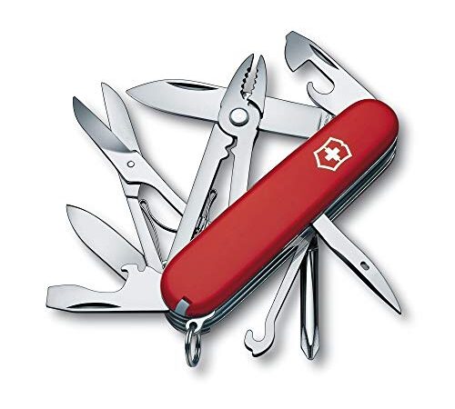 Victorinox V14723 Navaja Medio Deluxe Tinker, Rojo, longitud 91 mm