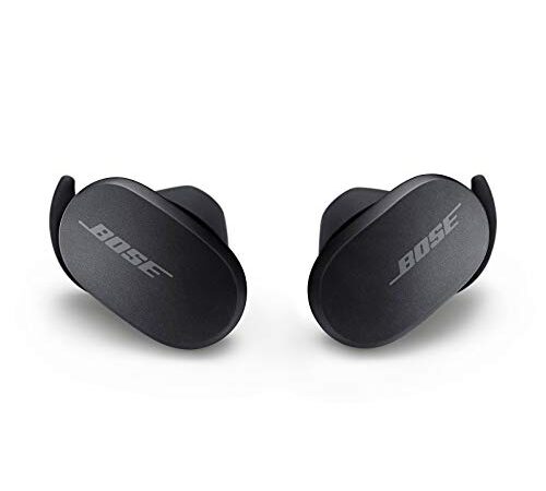 Bose Auriculares con cancelación de ruido QuietComfort, verdaderos auriculares inalámbricos Bluetooth, Negro