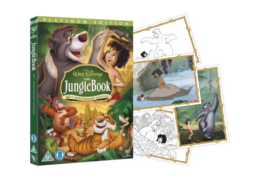 The Jungle Book (2 Disc Special Edition) Limited Edition With Selection Of Themed Greetings Cards (Exclusive to Amazon.co.uk) [DVD]