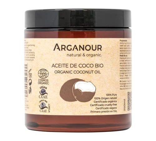 Arganour Coconut Oil 100% Pure Tratamiento Corporal - 250 ml
