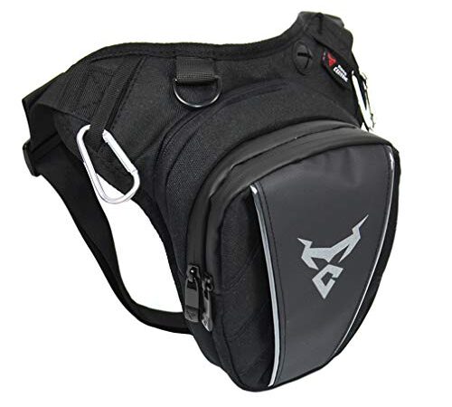 Bolsa de Cintura Oxford para Motocicleta para Hombres y Mujeres, Muslo, Cintura, Cadera, riñonera para teléfono Celular, Bolsa para teléfono móvil, Bolsa para Viajes al Aire Libre