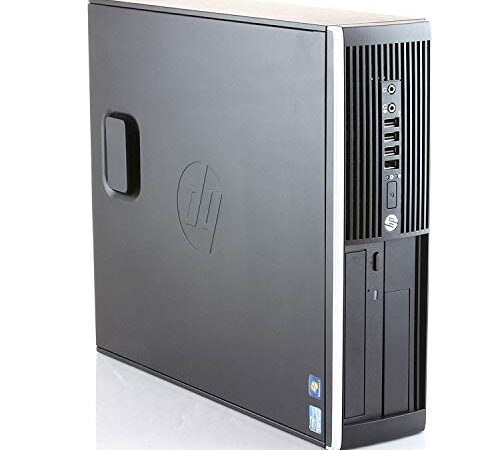 HP Elite 8300 - Ordenador de sobremesa (Intel Core i7-3770, 16GB de RAM, Disco SSD 240GB + 500GB HDD, Lector DVD, Windows 10 Pro ES 64) - Negro (Reacondicionado)