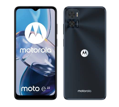Motorola E22, 4/64 GB, Negro
