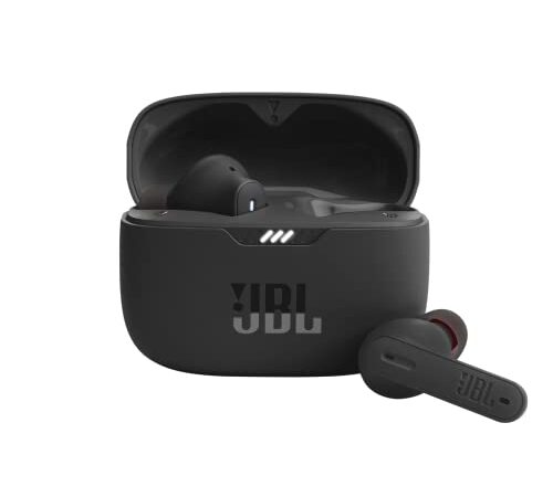 JBL TUNE 230NC TWS Auriculares inalámbricos In Ear True Wireless Bluetooth IPX4 con micrófono incorporado para música, deportes y llamadas, hasta 40h de batería, estuche de carga, negro
