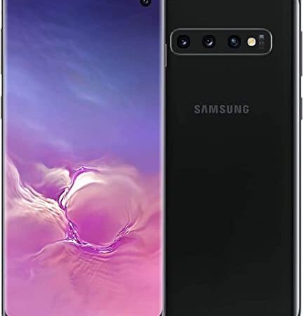 Samsung Galaxy S10 SM-G973U Single Sim 4G LTE - Smartphone, 128 GB, negro (reacondicionado)