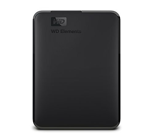 WD Elements - Disco duro externo portátil de 5 TB con USB 3.0, color negro