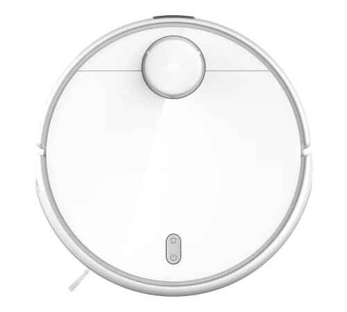 Xiaomi Robot Vacuum-Mop 2 Pro - Robot Aspirador y fregasuelos con Sistema láser (LDS), succión de 3000 Pa, fregado de 10000 Vibraciones/min, 5200 mAh, App Mi Home, Alexa & Google Assistant, Blanco