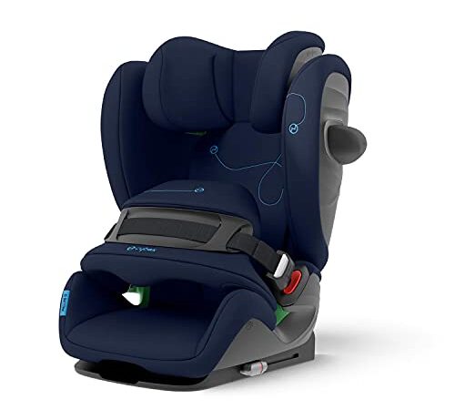 Cybex Gold Silla de coche Pallas G i-Size, 76 - 150 cm, De 15 Meses a 12 Años, Aprox. 9 a 50 kg, Azul (Navy Blue)