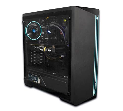 DeepGaming Covenant - PC Gamer Completo Intel Core i9-11900F | 64GB DDR4 |2TB SSD M.2 NVMe + 4TB HDD | Nvidia RTX 3050 8GB GDDR6 | W11 Pro Preinstalado Sin Licencia | Ordenador de Sobremesa Gaming