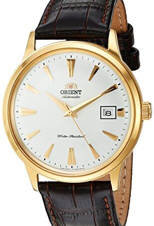 Orient Reloj Analógico para Hombres de Japonés automático con Correa en Cuero FAC00003W0