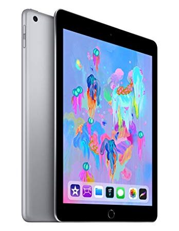 2018 Apple iPad (9.7-pulgadas, Wi-Fi + Cellular, 128 GB) - Gris espacial (Reacondicionado)