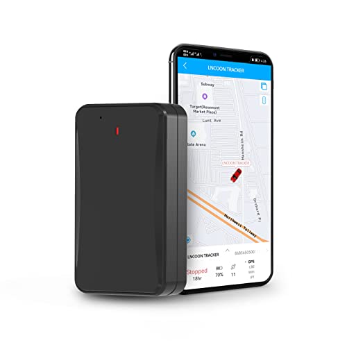 Mini Localizador GPS para Coche sin Suscripción 1500mAH Batería Rastreador  GPS Posicionamiento Antirrobo en Tiempo Real Mini GPS Tracker para