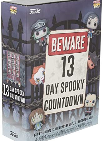 Funko- Advent Calendar: Pocket Pop: 13-Day Spooky Countdown Figura Coleccionable, Multicolor (48114)