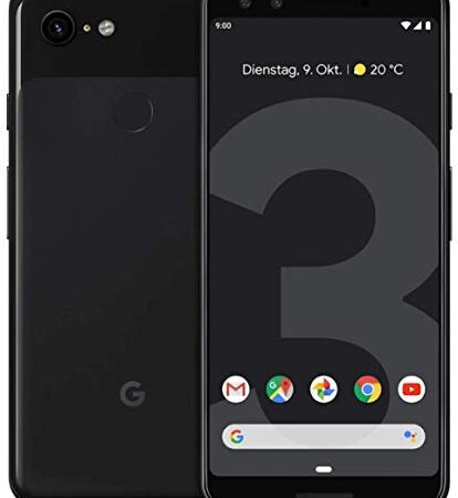 Google Pixel 3 14 cm (5.5") 4 GB 128 GB SIM única 4G Negro 2915 mAh (Reacondicionado)