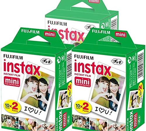 Instax - Fujifilm Mini película Bundle Pack (60 Disparos)