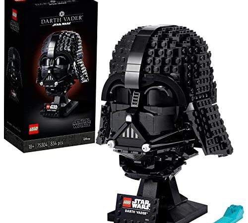 LEGO 75304 Star Wars Casco de Darth Vader, Maqueta para Construir para Adultos, Modelo de Coleccionista, Manualidad de Decoración