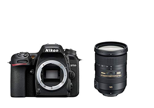 Nikon D7500 + AF-S DX 18-200 VRII Juego de cámara SLR 20,9 MP CMOS 5568 x 3712 Pixeles Negro - Cámara digital (20,9 MP, 5568 x 3712 Pixeles, CMOS, 4K Ultra HD, Pantalla táctil, Negro)