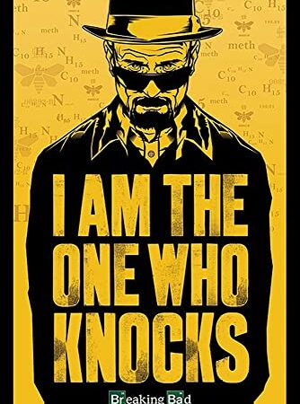 Póster Breaking Bad/Volviéndose Malo I am the one who knocks "Yo soy el que.. (61cm x 91,5cm) + 1 póster sorpresa de regalo