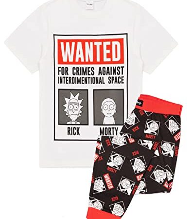 Rick y Morty querían una Camiseta con póster de Pijama y un pantalón Lounge XL