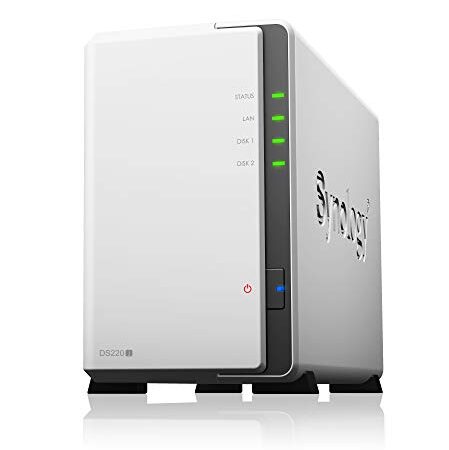 Synology DS420j 4 Bay NAS (sin Disco), 4K.