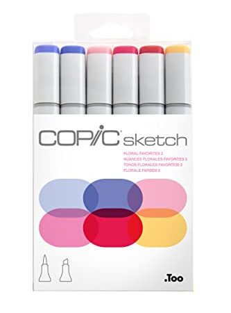 Copic Sketch Markers Set 36/Pkg-Basic